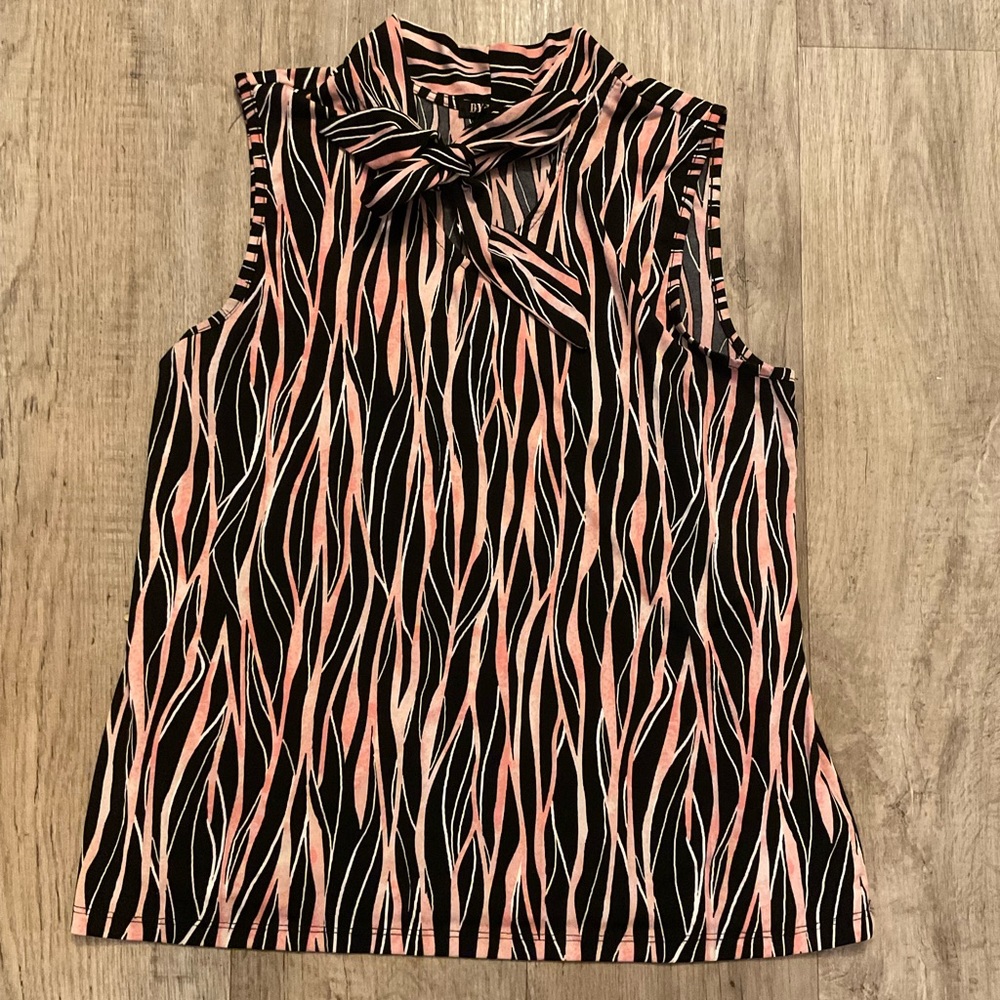 Women's Striped Tank Top Business Casual Medium Blouse